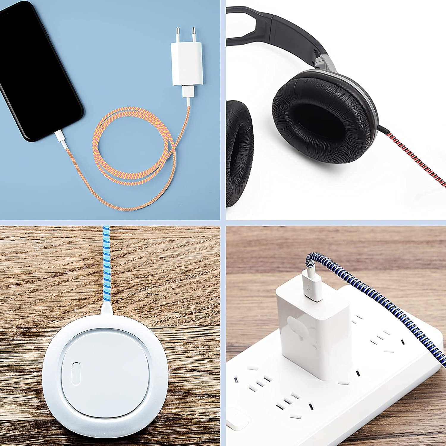 Flexible Spiral Cable Protector Sleeve (1 Pc) Flexible Spiral Cable Protector Sleeve (1 Pc)